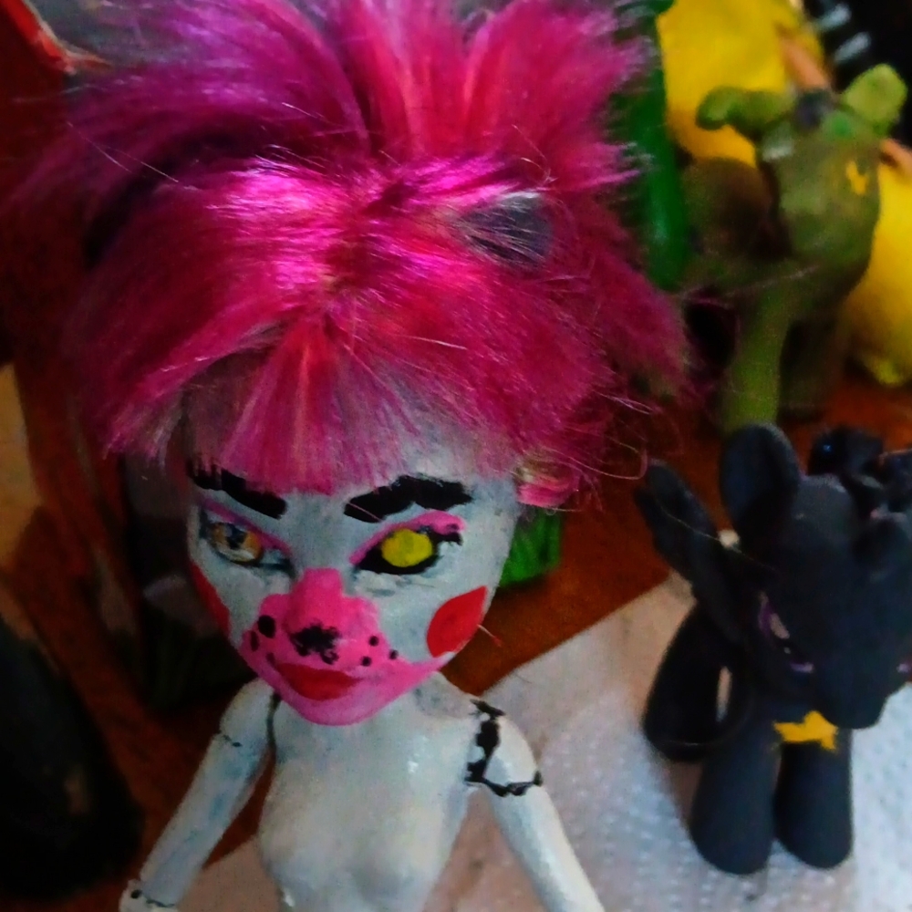 Mangle fnaf custom doll